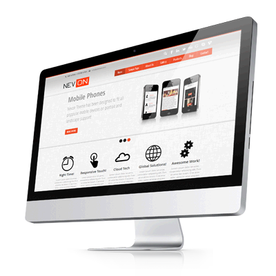 nevon-theme-tablet-screen