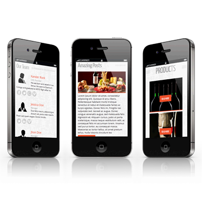 nevon-theme-tablet-screen